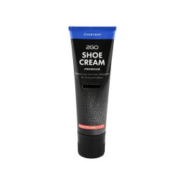 Mørkebrun 2GO skopleje Shoe Cream Tube 80 ml
