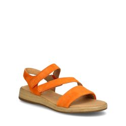 Orange Gabor sandal