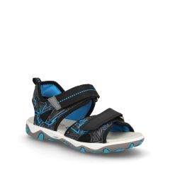 Blå, Print, Sort Superfit sandal MIKE 3.0