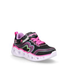 Pink, Sort Skechers sneaker HEART LIGHTS - RETRO HEARTS