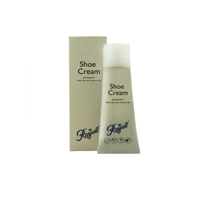 Skocreme i sort til skind som renser, plejer og beskytter