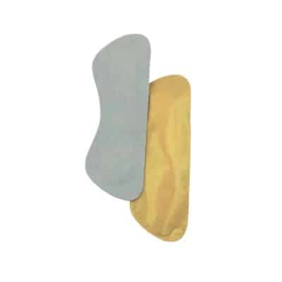 Hæl Antislip sørger for, at din hæl forbliver sikkert på plads inde i skoen, så den ikke glider op og ned i hælkappen.