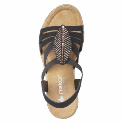 Alternative view of Rieker Sandal Dame 66526-00