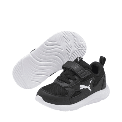 Puma Fun Racer sneakers børn i sort med velcro