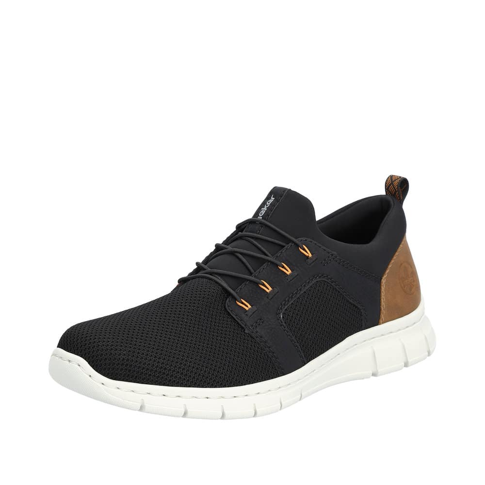 Rieker letvægts sneakers til herre i sort