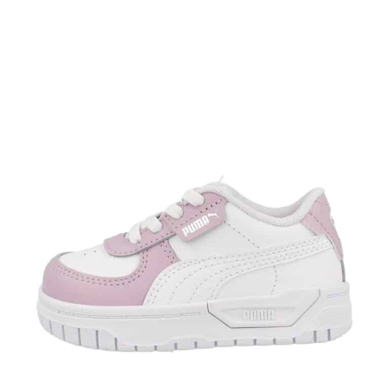 Puma Cali Dream Pastel AC Inf sneakers børn i hvid med elastik snøre.
