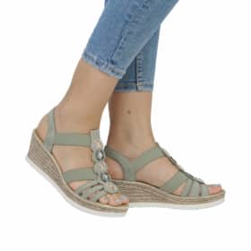 rieker-sandal-dame-groen-619B2-52-1