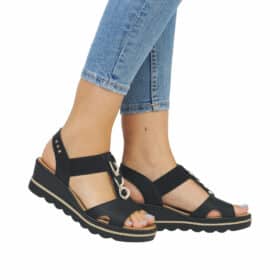 rieker-sandal-dame-sort-67498-00-9