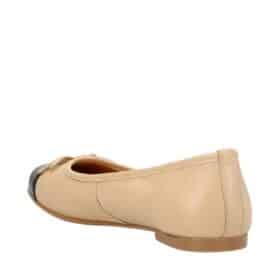 Shoedesign-Copenhagen-Veronica-ballerina-dame-beige.3