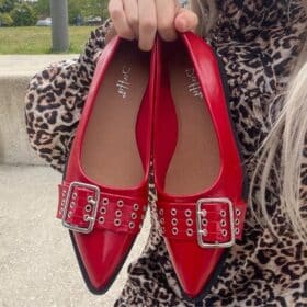 duffy-buckle-ballerinasko-dame-roed-97-21153-15-2