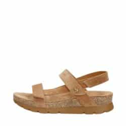 Panama Jack Selma B10 damesandal i brun, lavet af 100% skind