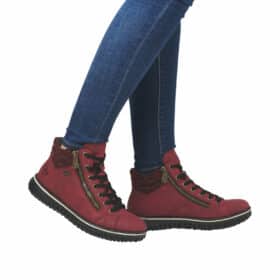 Rieker-støvle-dame-rød-z4263-35-1