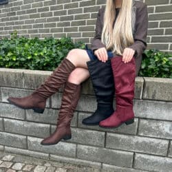 duffy-tranto-uno-lang-stoevle-dame-sort-brun-bordeaux-97-21317