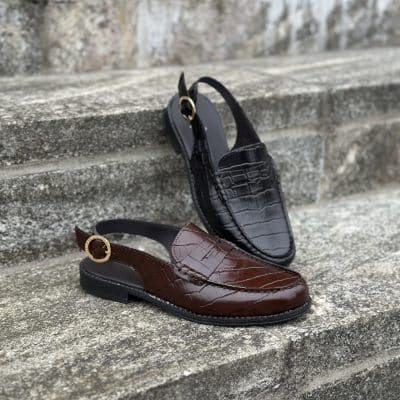 Alternative view of Cashott Casroberta Slingback Loafers Dame