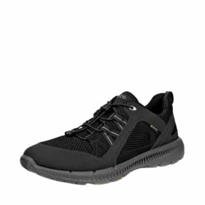Ecco Terracruise II sneakers til dame i sort med elastik og Gore-Tex samt udtagelig sål