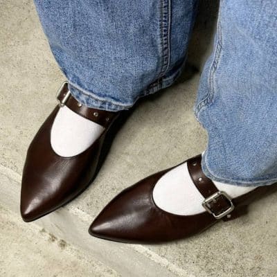 Alternative view of Shoedesign Copenhagen Jules Ballerinasko Dame