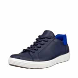 Ecco Soft 7 M Easy Slip Lace sneakers til herre i blå