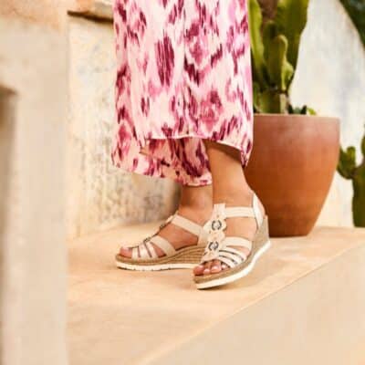 Alternative view of Rieker Sandal Dame 619B2-60