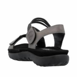 rieker-sandal-dame-sort-graa-64870-42-3