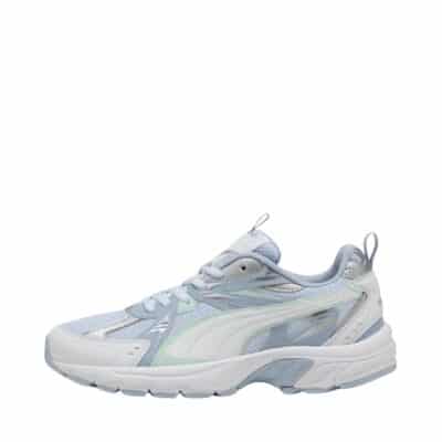 Puma Milenio Tech damesneakers i hvid farvekombi, med udtagelig Puma Soft sål og snørebånd