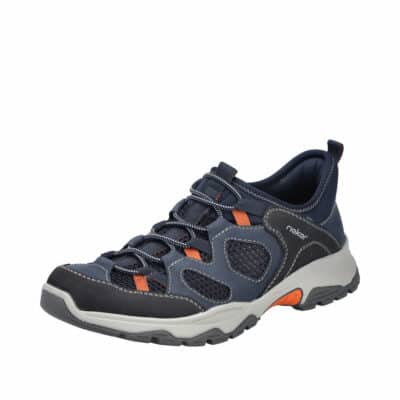 Rieker Ready 2 Go sko til herre i blå