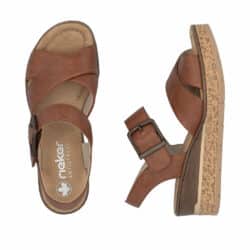 rieker-sandal-dame-brun-63795-22-3
