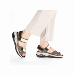 rieker-sandal-dame-groen-67651-54-8