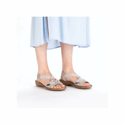 Alternative view of Rieker Sandal Dame 608B4-90