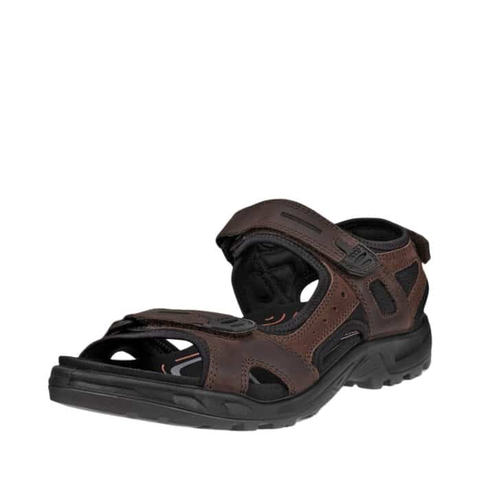 Ecco Offroad sandal til herre i brun med velcro remme
