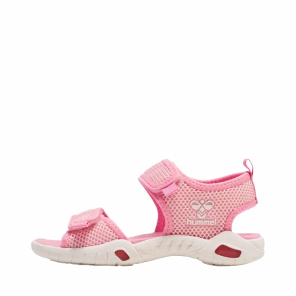 Hummel Flash til børn i pink med blikende lys og justerbare velcro remme.