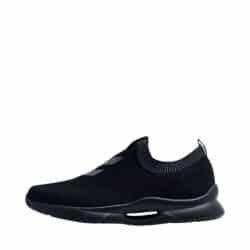 Hummel Tatum Seamless sneakers til dame og herre i sort med elastiske materialer og fede detaljer