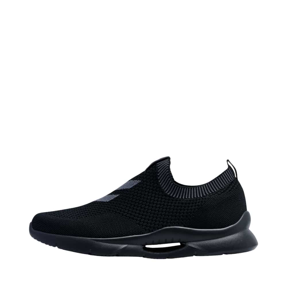 Hummel Tatum Seamless sneakers til dame og herre i sort med elastiske materialer og fede detaljer