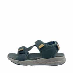 CPH-Comfort Casual Hike sandal til herre i grøn med tre velcroremme