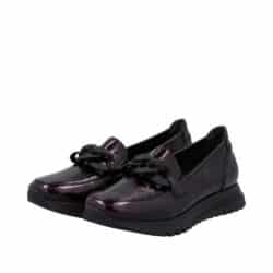 rieker-loafers-dame-bordeaux-lak-49051-35-3