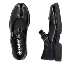 rieker-sko-dame-sort-lak-45567-00-3