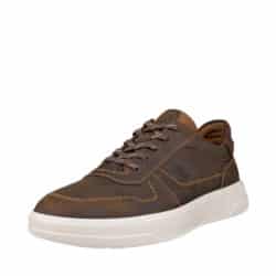 Ecco Move M sneakers til herre i brun med skindoverdel samt snørebånd