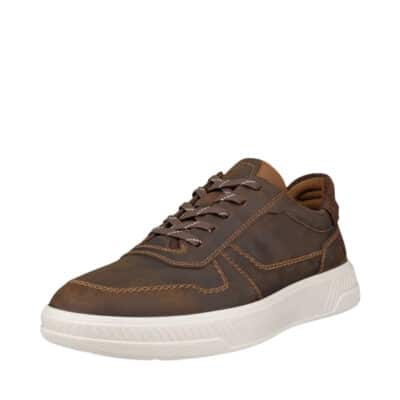 Ecco Move M sneakers til herre i brun med skindoverdel samt snørebånd
