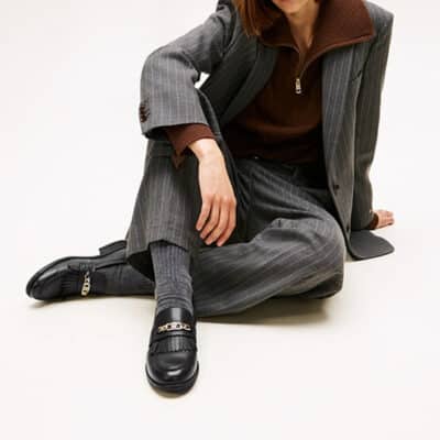 Alternative view of Tommy Hilfiger Chain Fringe Loafers Dame