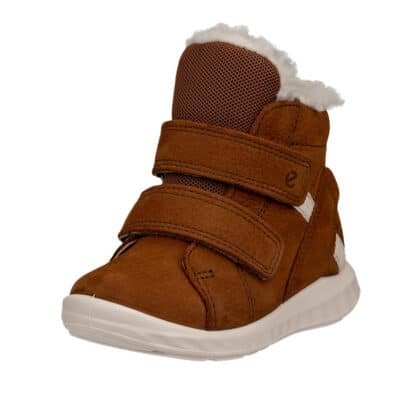 Ecco SP.1 Lite Infant støvle til børn i brun med varm foring og Ecco Waterproff membran for 100% vandtæthed