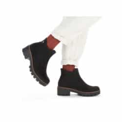 rieker-støvle-dame-sort-79265-00-3