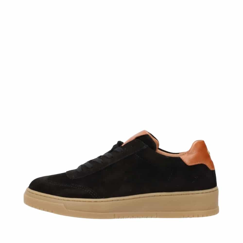 Shoedesign Copenhagen Prime Pulse SS sneakers til dame i sort ruskind med inderside af glatskind og med en gummisål
