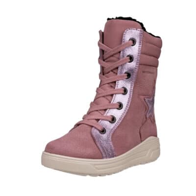 Ecco Urban Snowboarder støvle til børn i rosa med waterproof og varm foring samt udtagelig sål