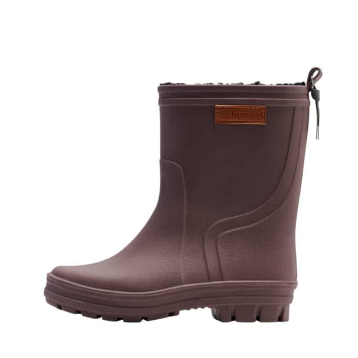 Hummel Thermo gummistøvle til børn i lilla med Hummel-Tex samt varm foring