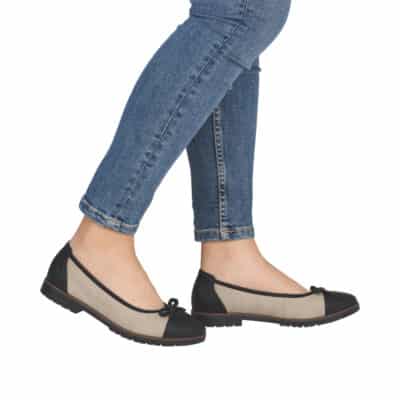 Alternative view of Rieker Ballerinasko Dame 45358-60