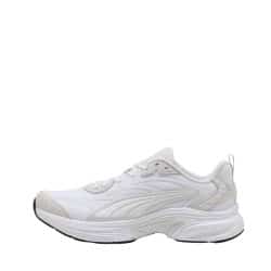 Puma Softride Escalate sneakers til dame i hvid med snørebånd og udtagelig indersål og chunky ydersål