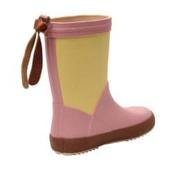 bisgaard-fashion-ii-banana-gummistøvle-børn-lyserød-gul-92016-989-3