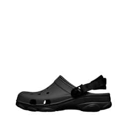 Crocs sandal til herre i sort med velcrorem og ventilationshuller