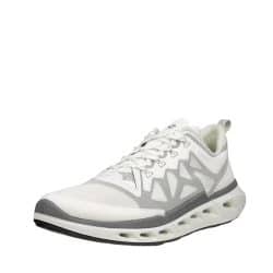 Ecco Biom 720 M sneakers til herre i hvid med snørebånd og udtagelig sål samt stødabsorberende sål