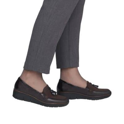 Alternative view of Rieker Loafers Dame 53771-25
