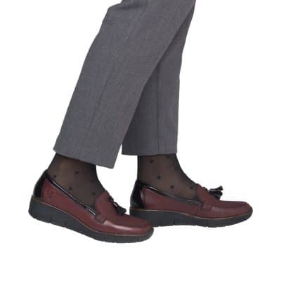 Alternative view of Rieker Loafers Dame 53771-35